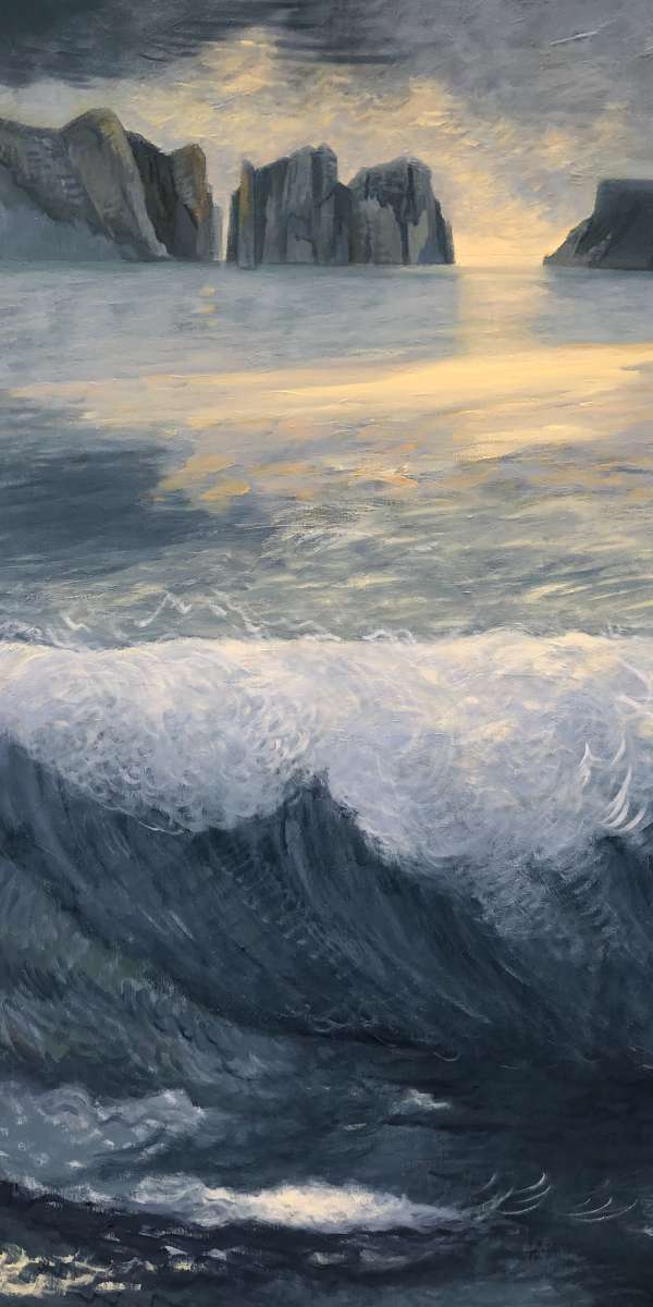 sea dawn Tasman peninsular